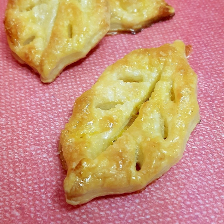 簡単サクサク!(^^)グラニュー糖がけリーフパイ♪